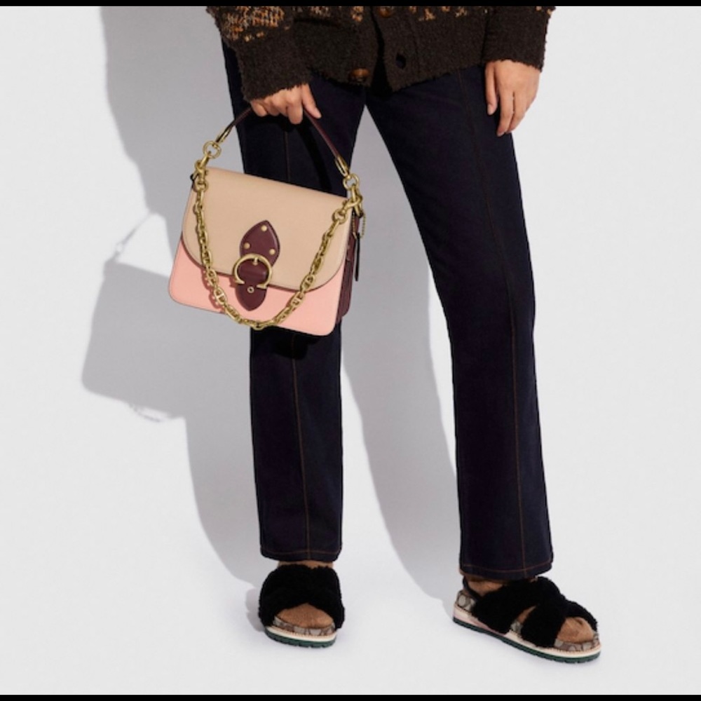 Coach Beat Shoulder Bag In Colorblock - Picture 6 of 6